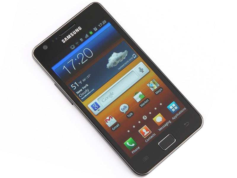 Samsung Galaxy S II насправді один з найширших телефонів Android, тільки поступаючись тільки деяким high-end концепту HTC